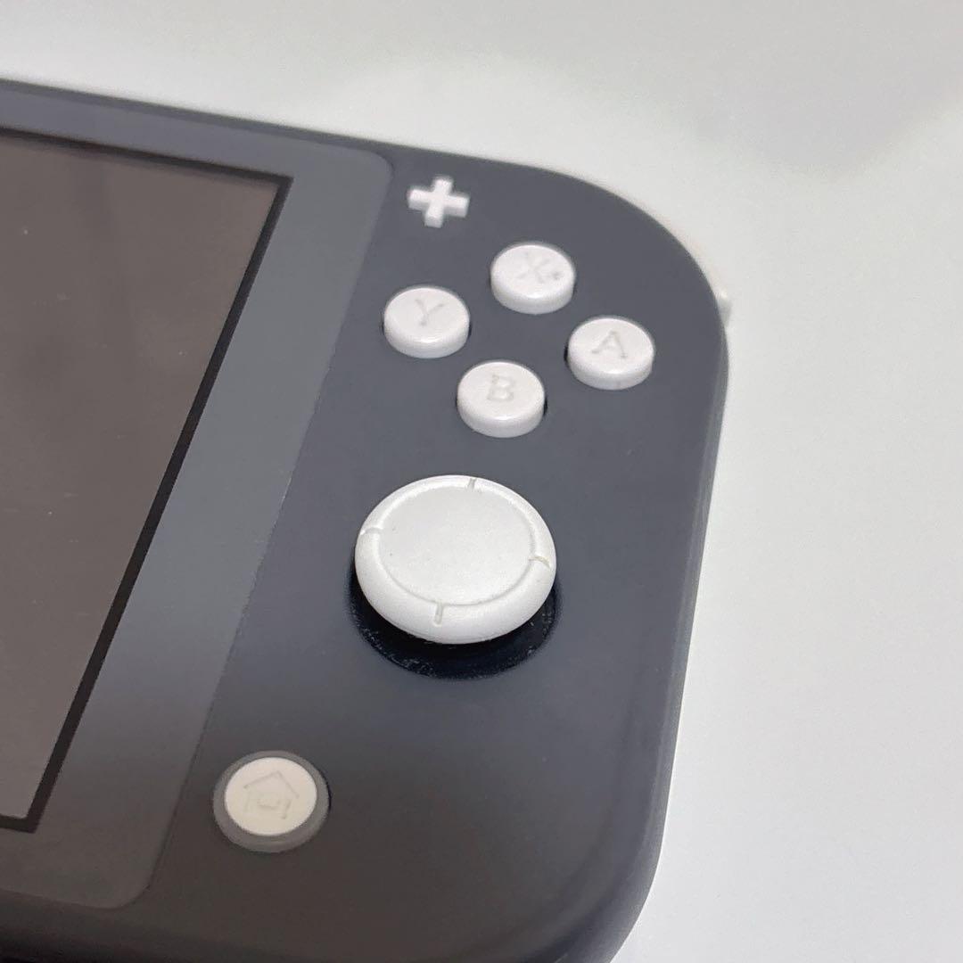 Nintendo switch ライト　グレー　スティック不良