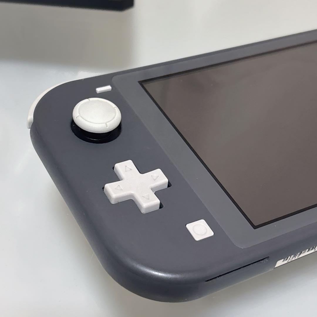 Nintendo switch ライト　グレー　スティック不良