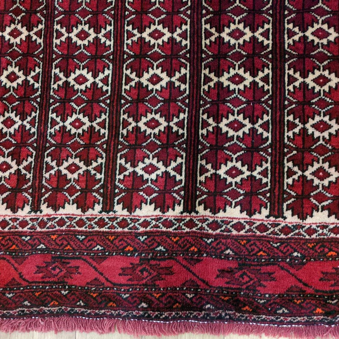ペルシャ絨毯 バルーチ 手織り 185x110ｃｍ ウール balouch