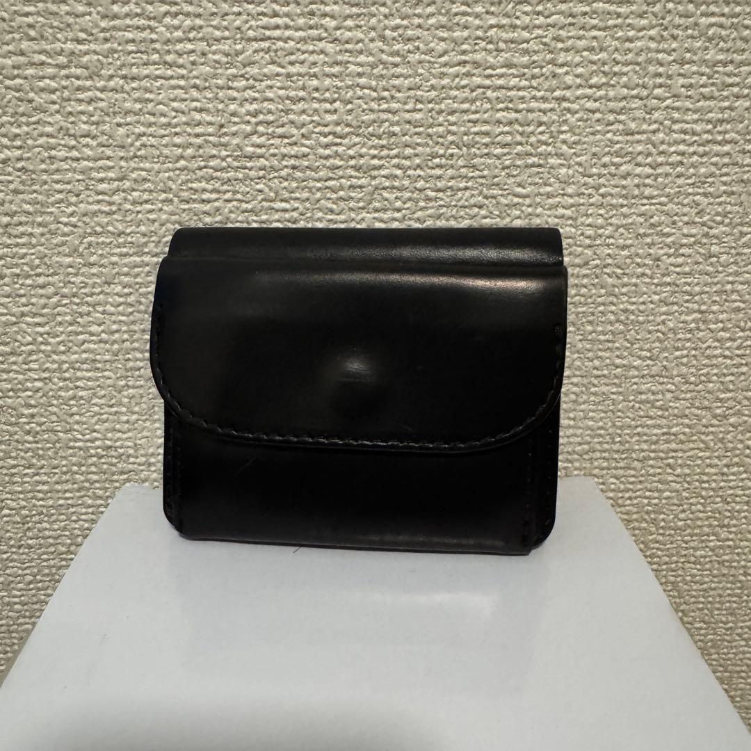 MR. OLIVE クロムエクセルレザー 二つ折り財布 ブラック