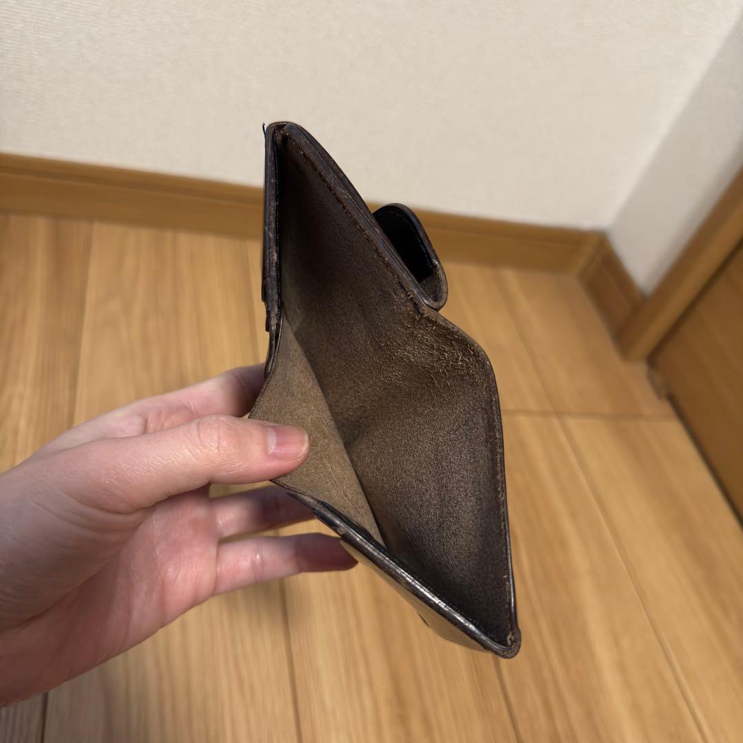 MR. OLIVE クロムエクセルレザー 二つ折り財布 ブラック