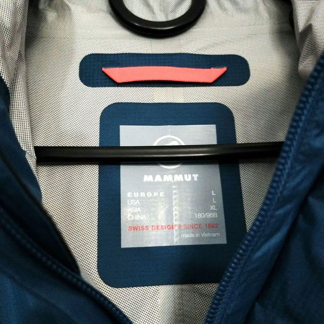 美品！ MAMMUT メンズ マウンテンパーカー ブルー