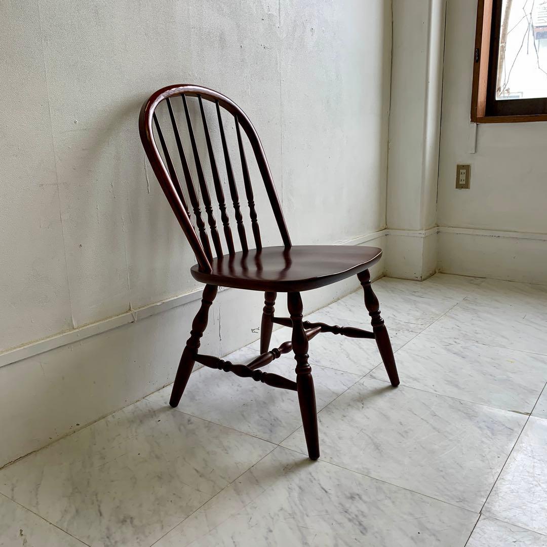 【柏木工】ウィンザーチェア／ダイニングチェア／飛騨家具 ②