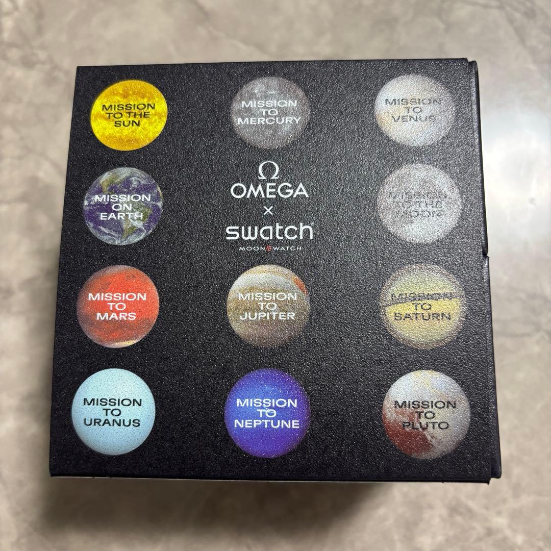 時計 OMEGA×SWATCH MISSION TO SATURN 土星