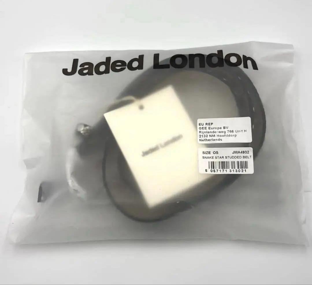 JADED LONDON　新品タグ付き　スネーク柄　ベルト　24時間以内発送