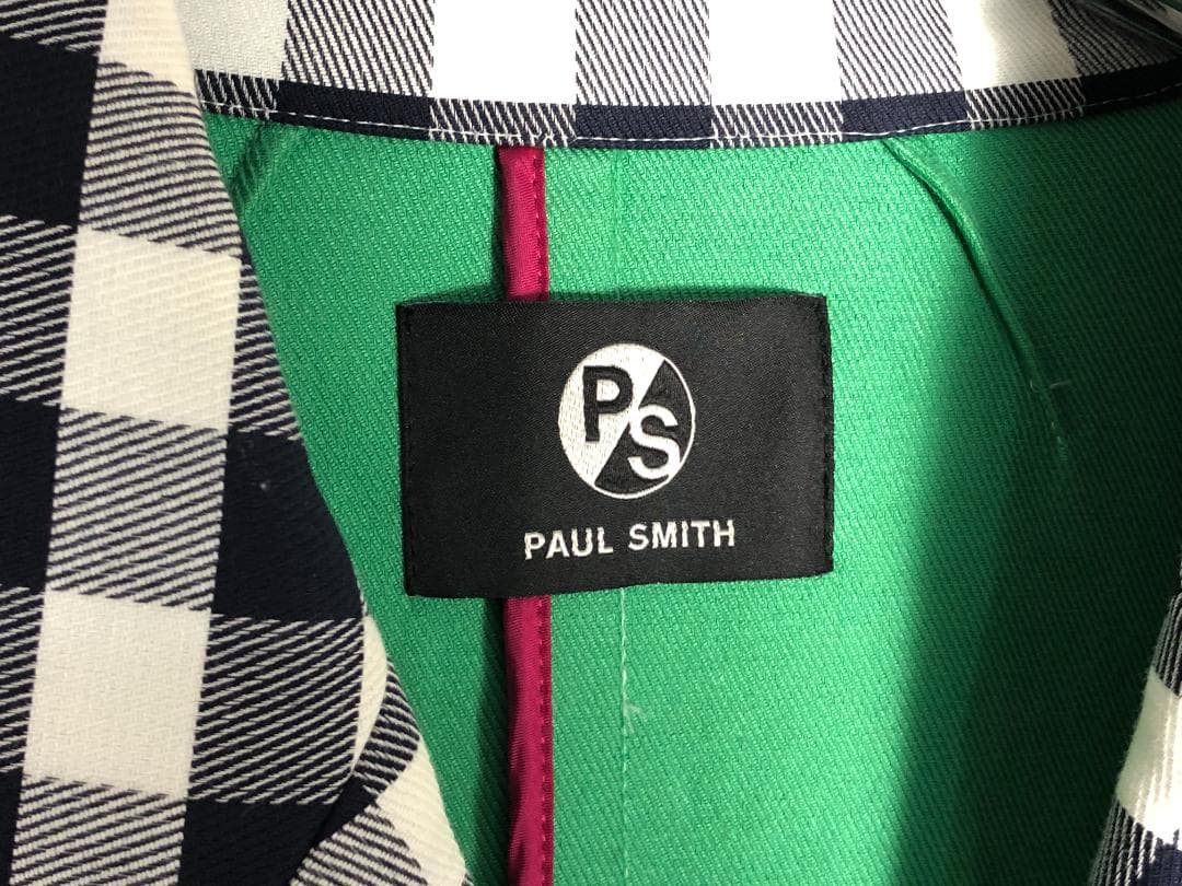 PS Paul Smith 17ss ギンガムチェック コート PS-1-6