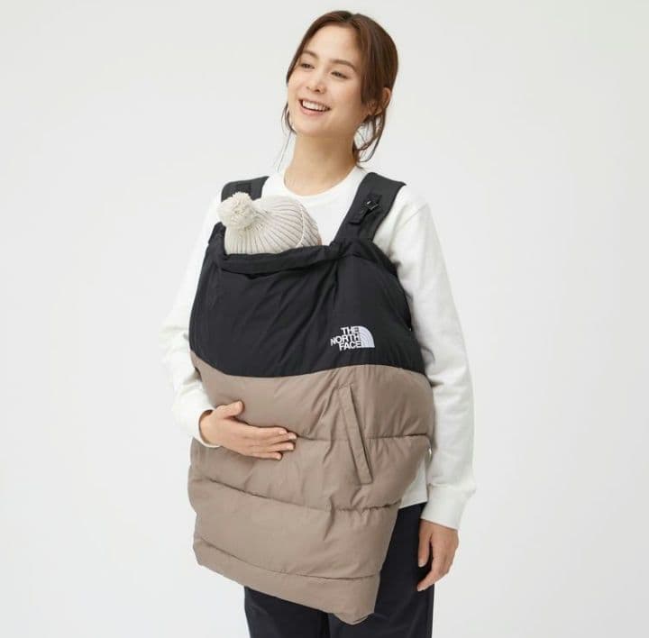 【美品】THE NORTH FACE ベビー マルチシェルブランケット ブラック