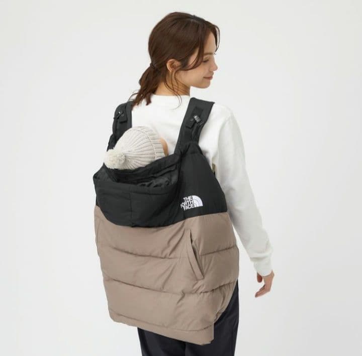 【美品】THE NORTH FACE ベビー マルチシェルブランケット ブラック