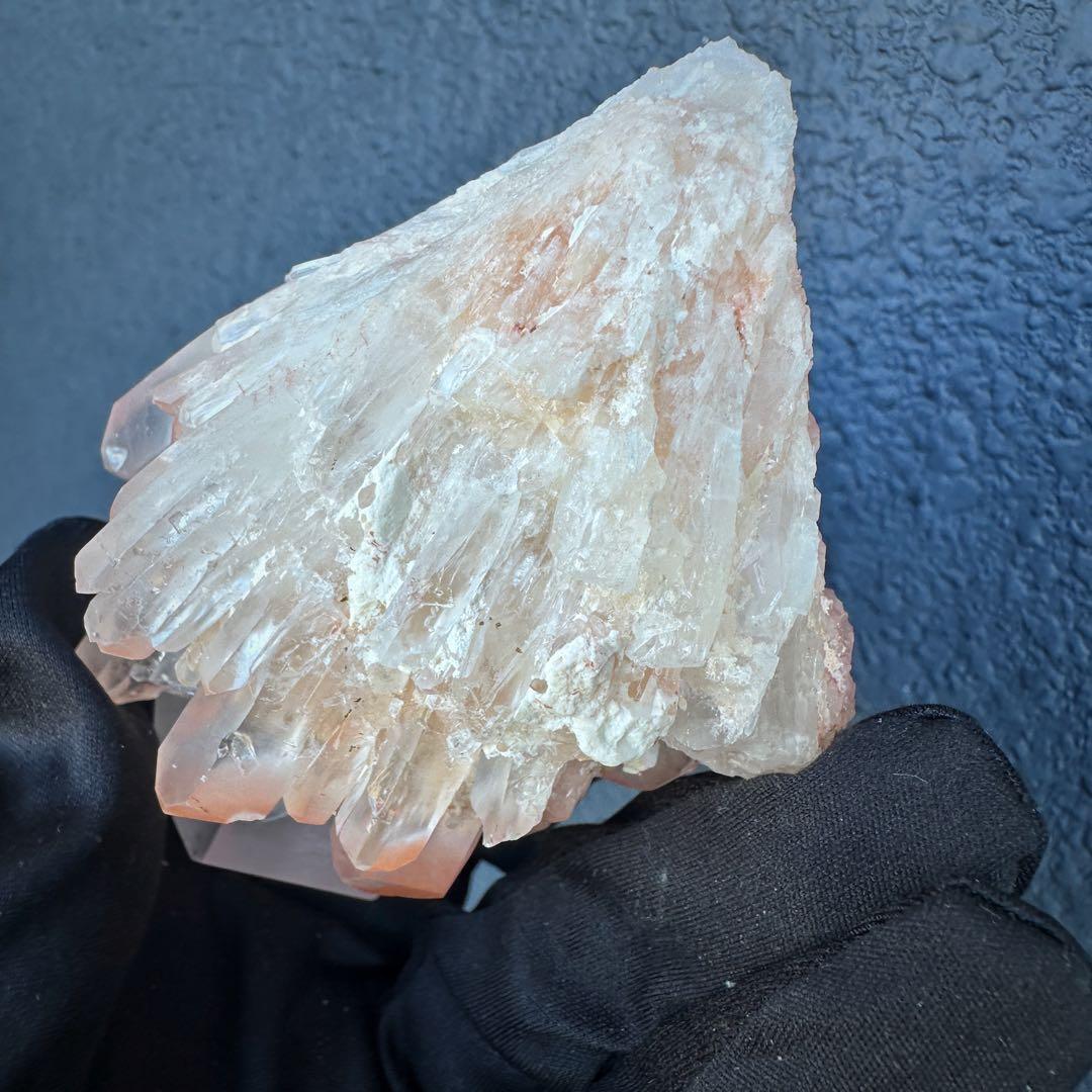 爆アレ❗️可愛いピンク♡超綺麗マダガスカル産パイナップルピンククラスターA1167