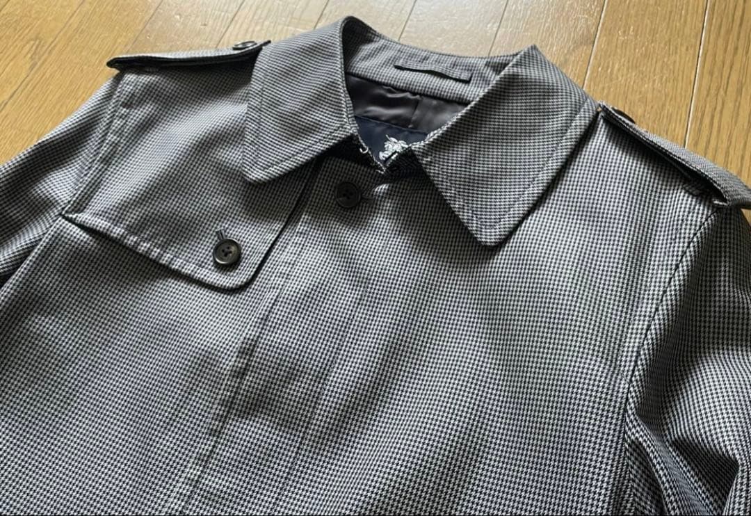 Burberry Londonトレンチコート　千鳥柄　Ｌ