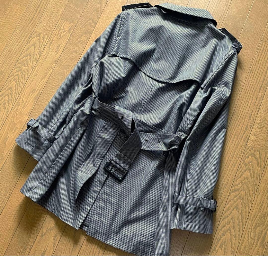 Burberry Londonトレンチコート　千鳥柄　Ｌ