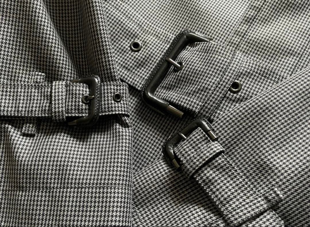 Burberry Londonトレンチコート　千鳥柄　Ｌ