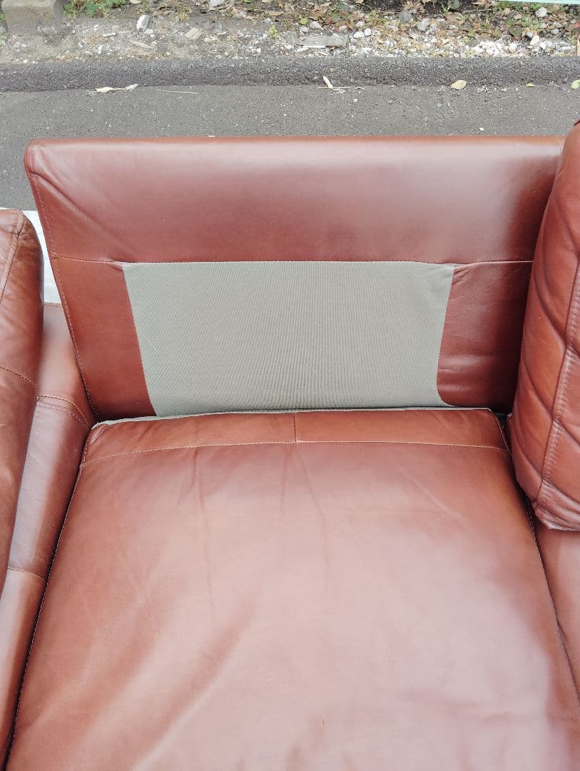 【専用 ひゃ様】⭐️2人掛けレザーソファー【定価22万円】