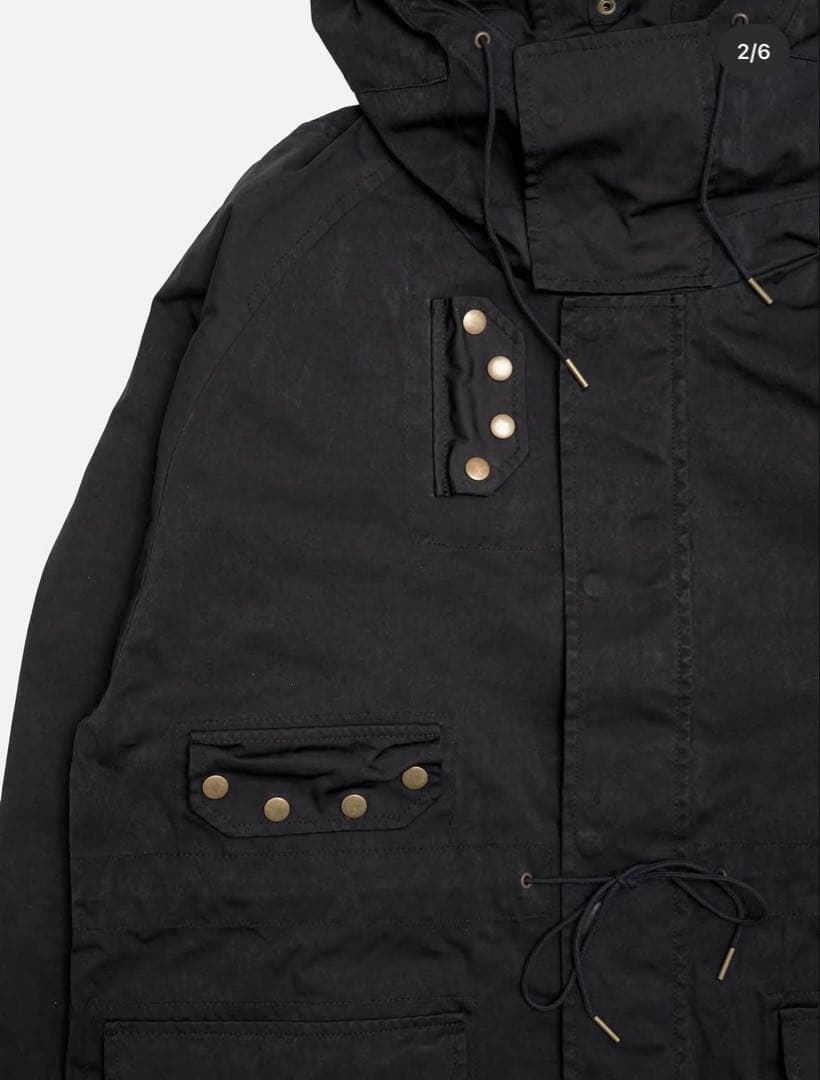  Navy Parka - BLACK DAN ハズム