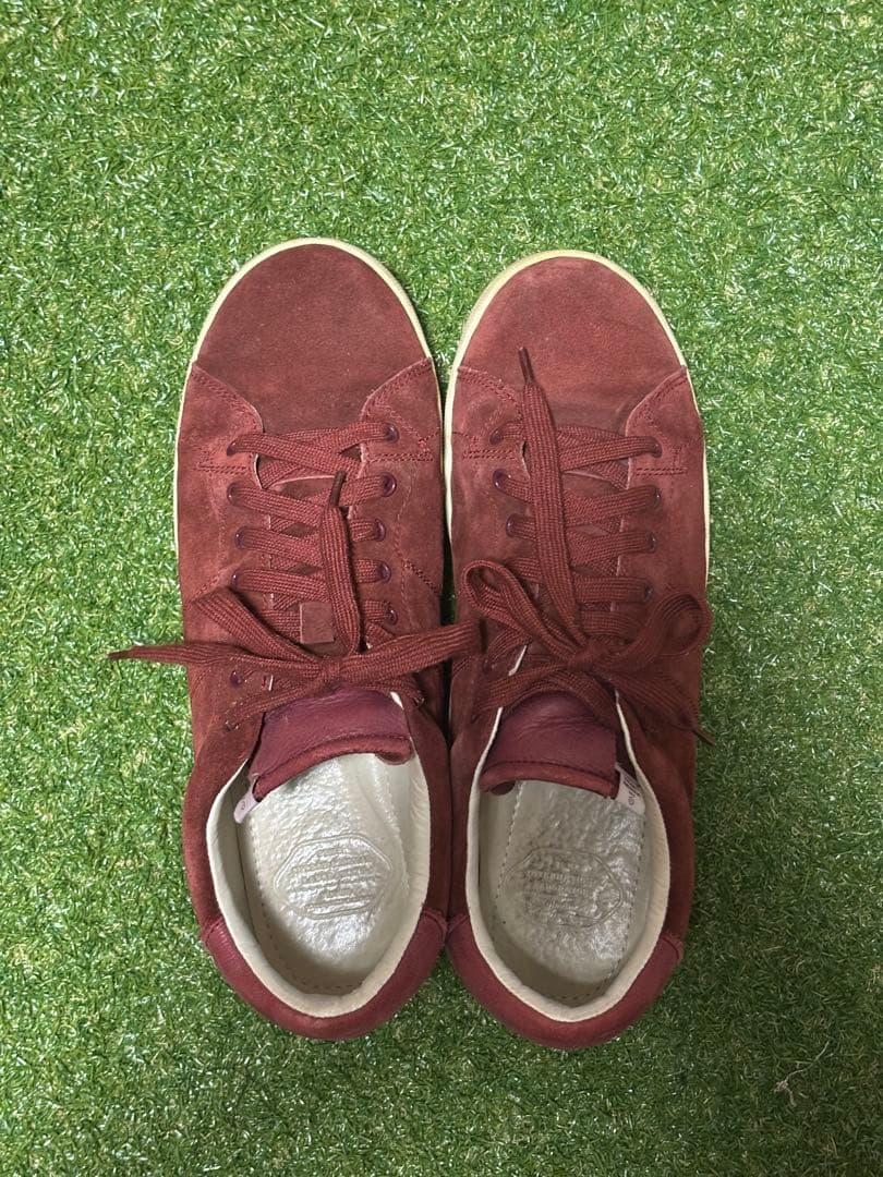 靴 VISVIM FOLEY-FOLK BURGUNDY US10 28cm