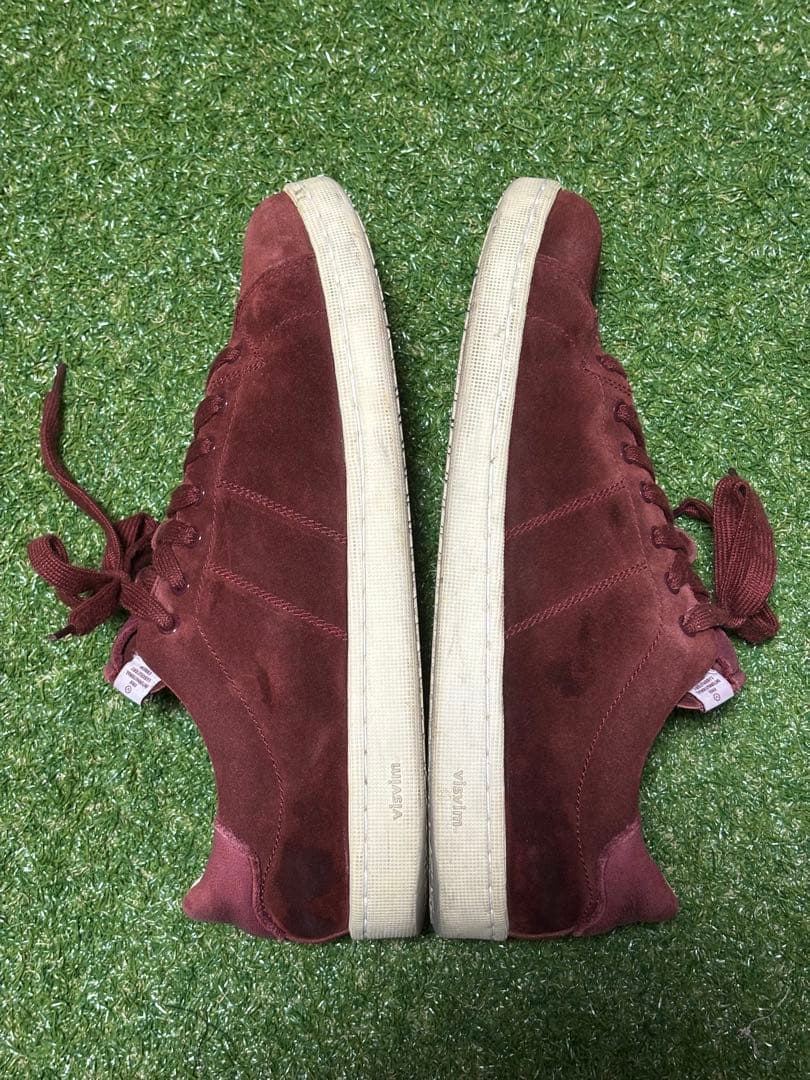 靴 VISVIM FOLEY-FOLK BURGUNDY US10 28cm