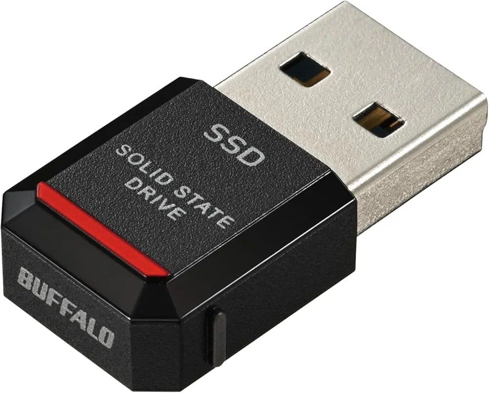 BUFFALO 小型外付けSSD 1.0TB SSD-PSTA/N