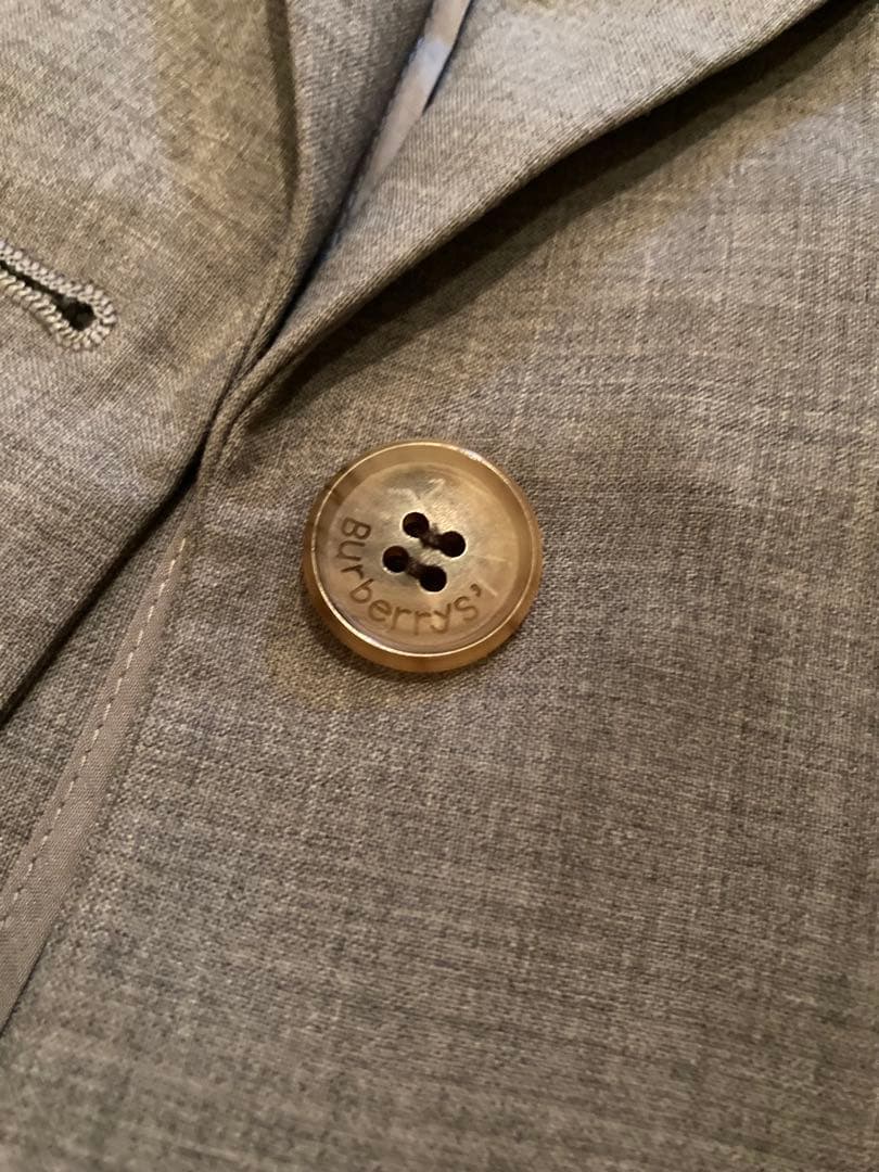 【未使用】Burberry（バーバリー）ウール製パンツスーツ上下セット38サイズ