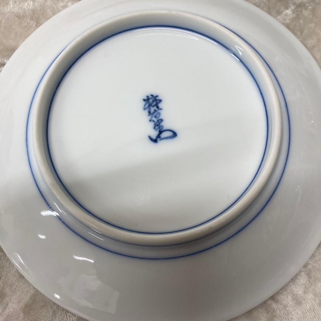 柿右衛門　柿文皿　5枚