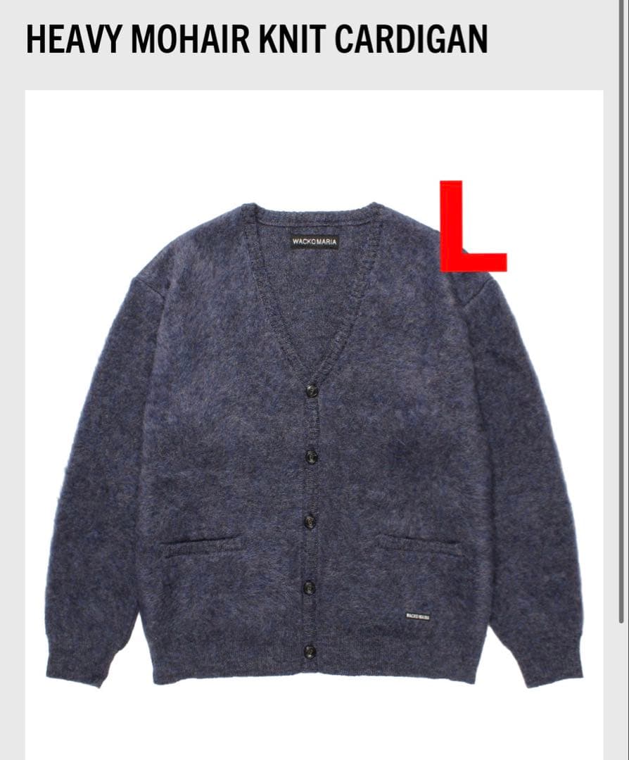 WACKOMARIA 25fw HEAVY MOHAIR CARDIGAN 紫5