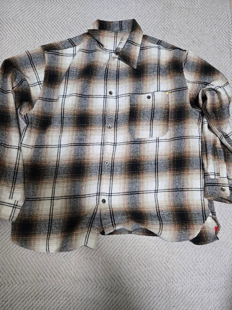 ANACHRONORM mambo別注 オンブレチェックシャツ