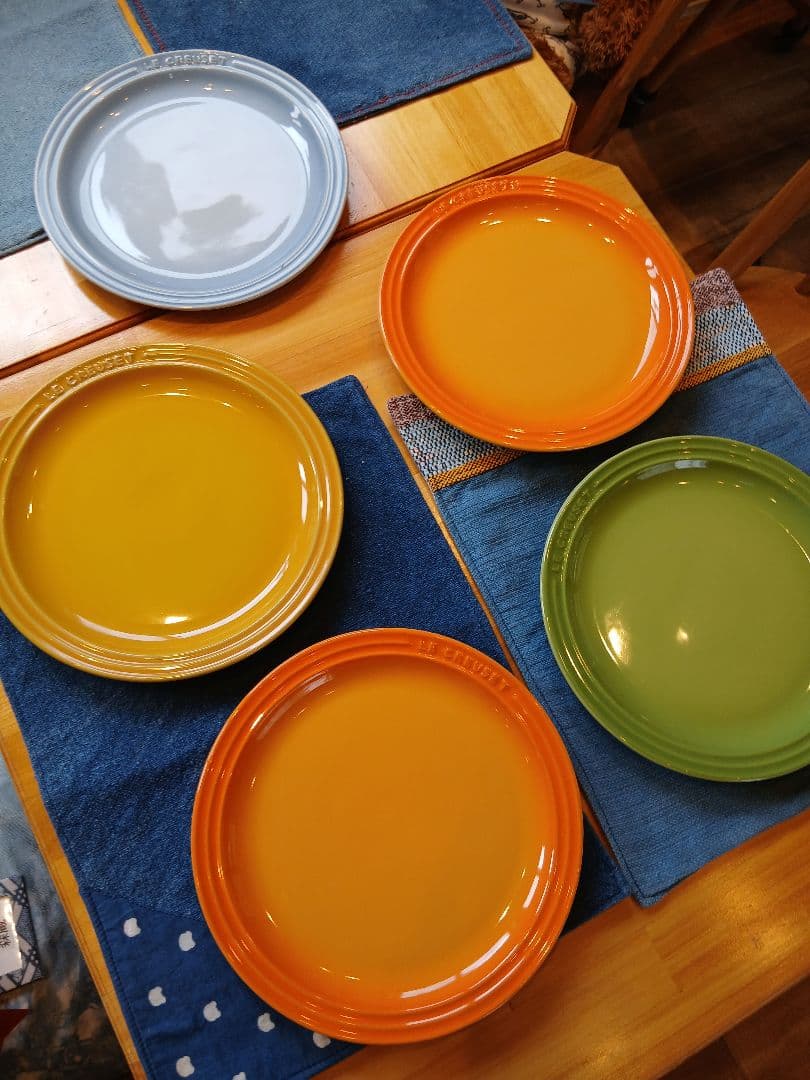 Le Creuset 大皿セット 4色5枚