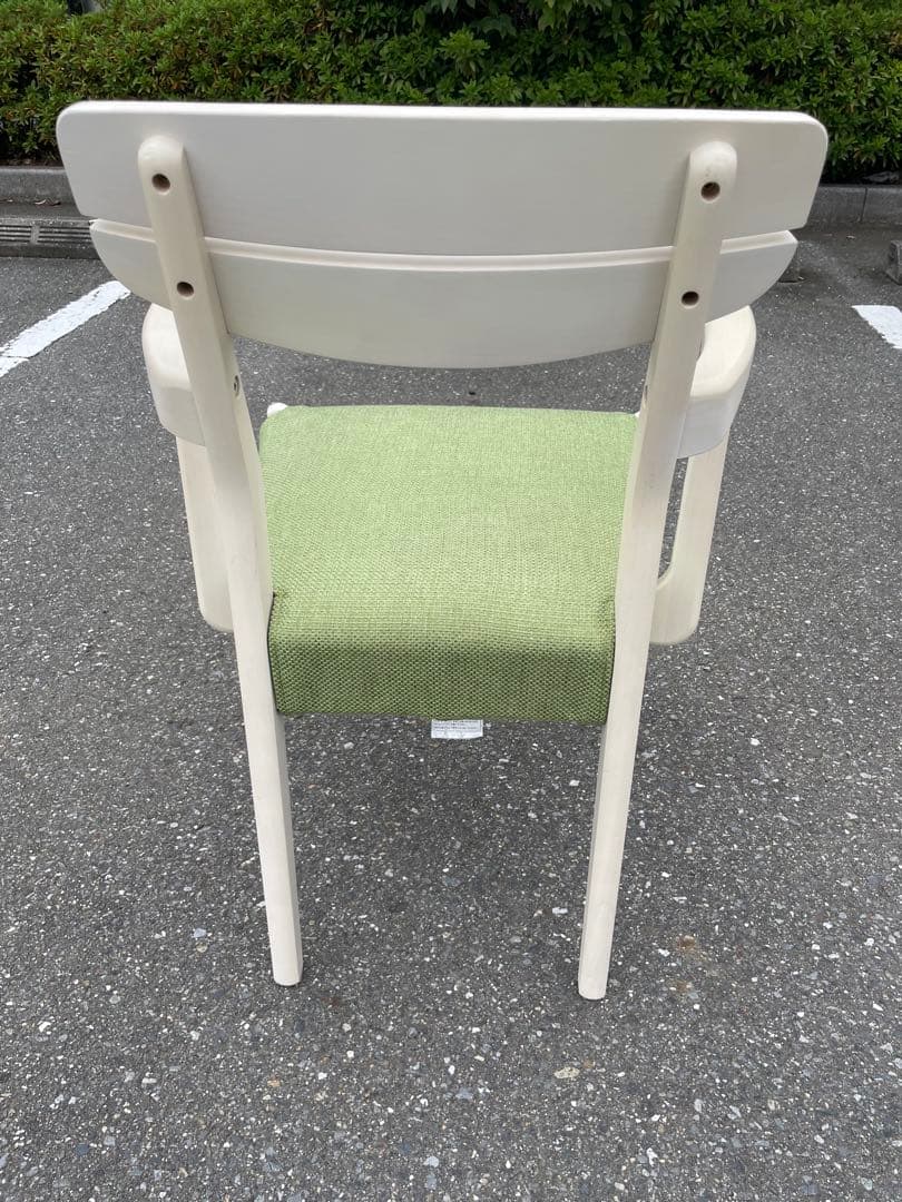 廃盤　美品　ニトリ アルナス ヒジツキ　肘置き付き椅子　カバー有　ダイニング