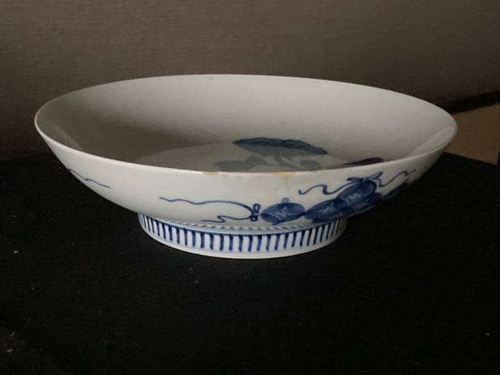 鍋島焼・藍鍋島／後期鍋島・21cm