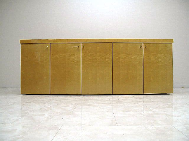 松創 MATSUSO 最高級シカモアメープル材サイドボード　　IDC大塚家具