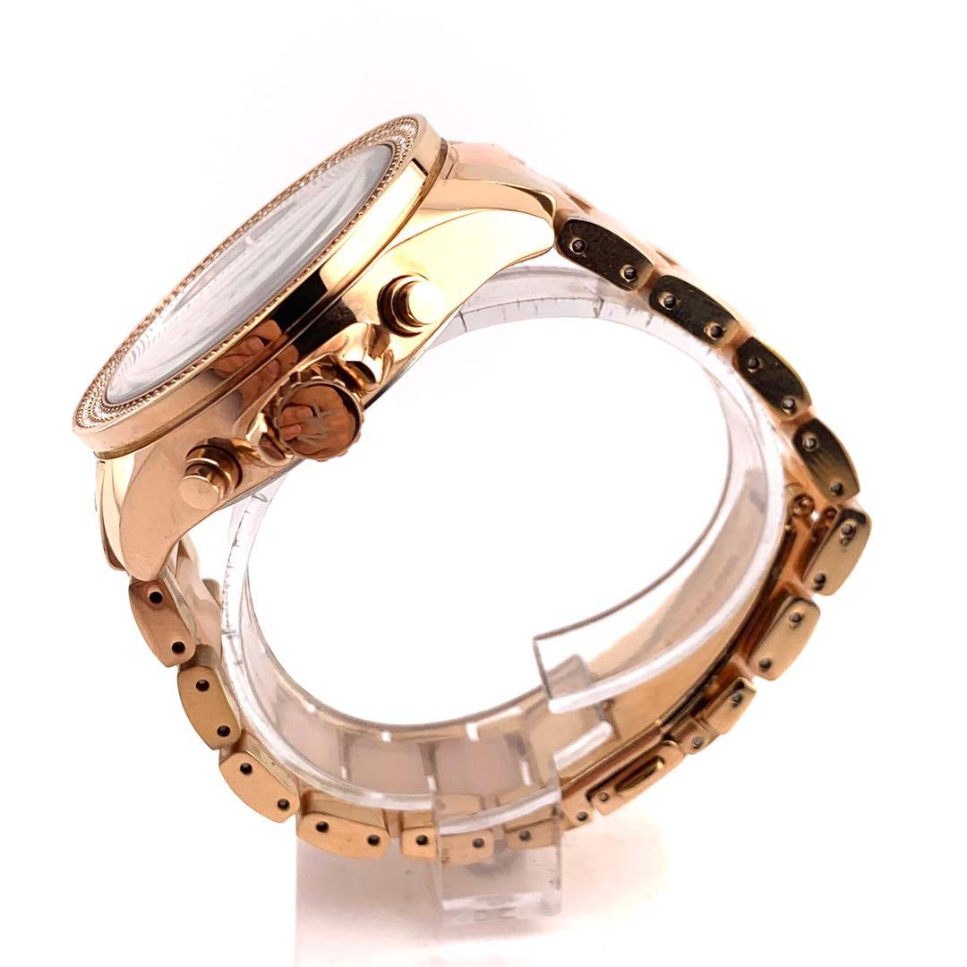 7-5185 Michael Kors MK-6096 ローズゴールド クロノ
