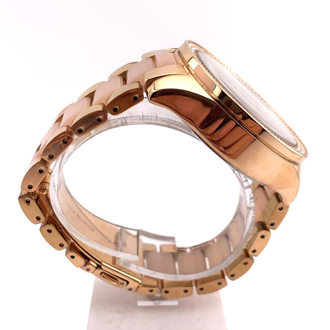 7-5185 Michael Kors MK-6096 ローズゴールド クロノ