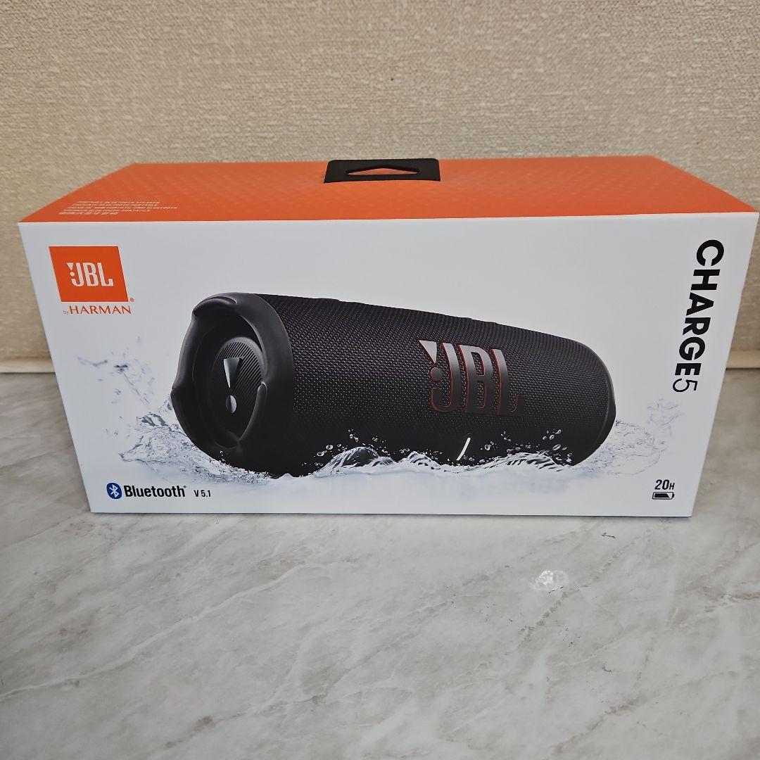 【11月末購入】JBL Charge 5 Bluetoothスピーカー ブラック