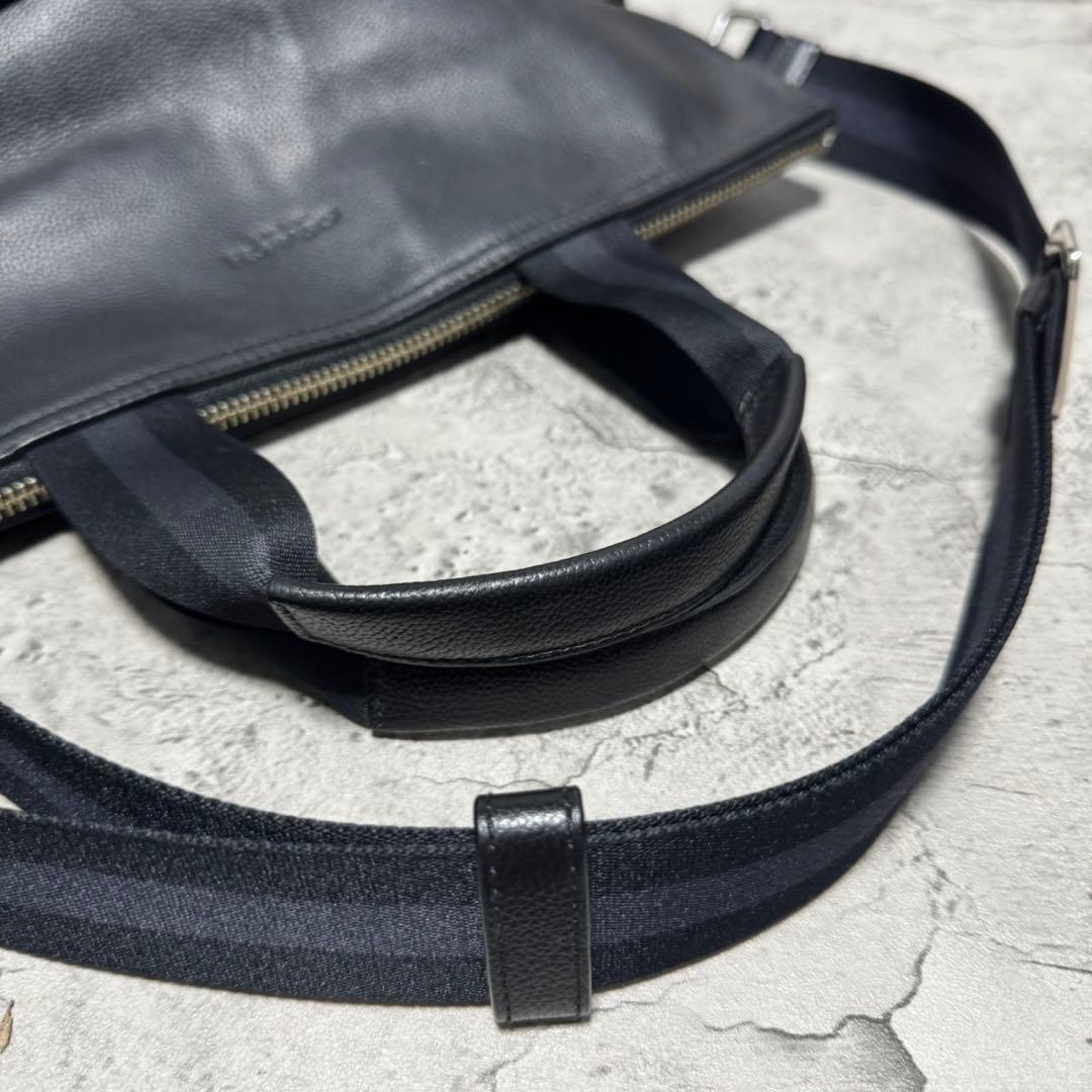 極美品✨️コーチ 2way ショルダーバッグ チャールズ 通勤 ビジネス 黒