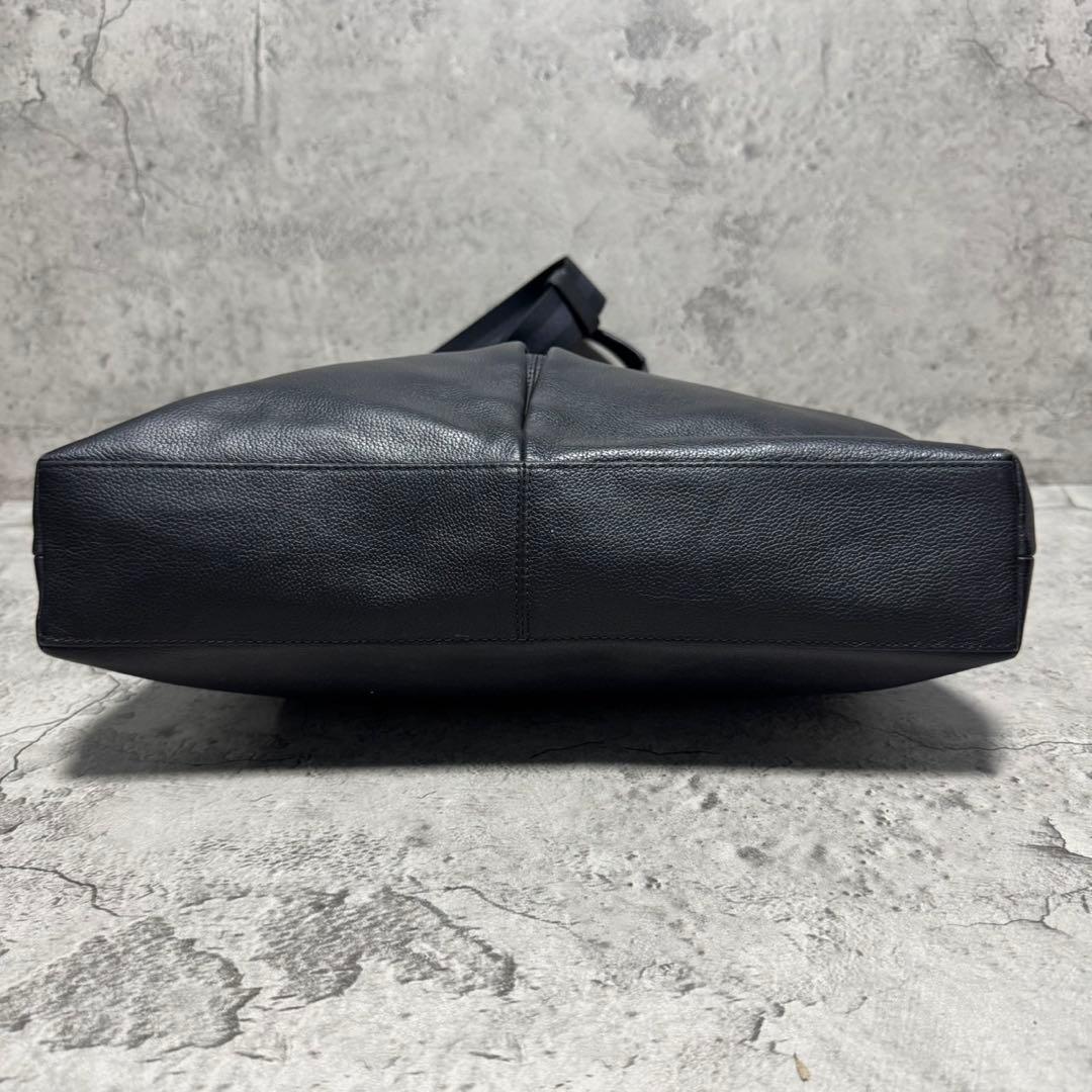 極美品✨️コーチ 2way ショルダーバッグ チャールズ 通勤 ビジネス 黒
