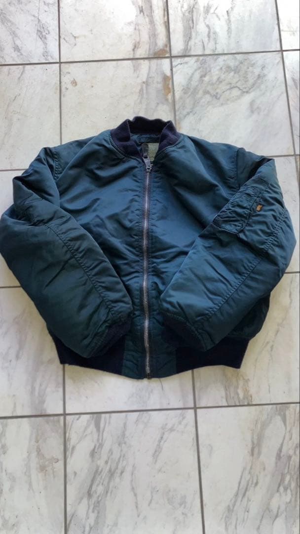 K*G様 90s ALPHA MA-1 usa製 L size グランドクルー