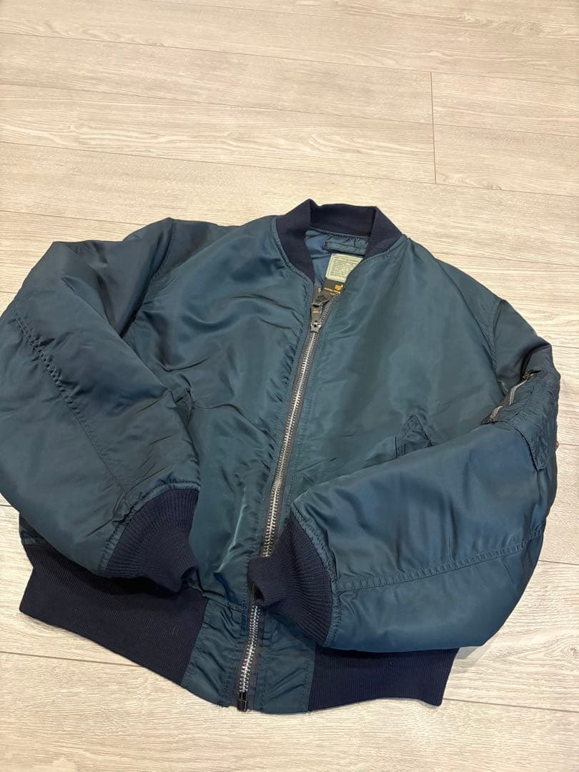 K*G様 90s ALPHA MA-1 usa製 L size グランドクルー