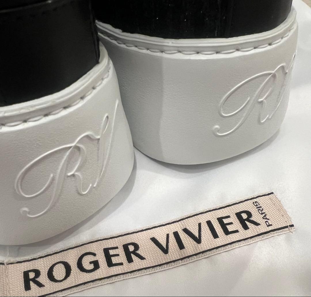 【大幅値下げ】新品未使用ROGER VIVIER ツィードラメスニーカー37