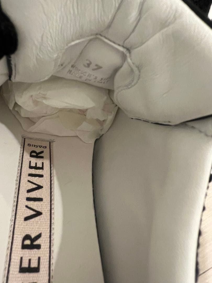 【大幅値下げ】新品未使用ROGER VIVIER ツィードラメスニーカー37