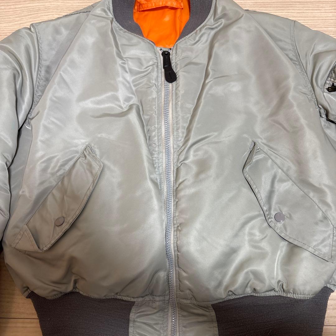 90s USA製　GREENBRIER MA-1 Flight Jacket