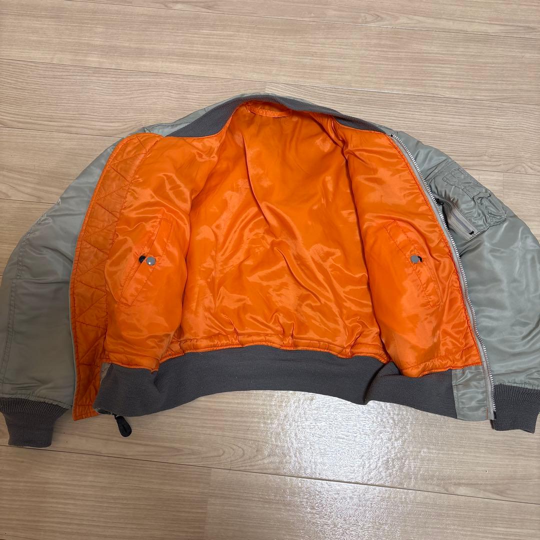 90s USA製　GREENBRIER MA-1 Flight Jacket