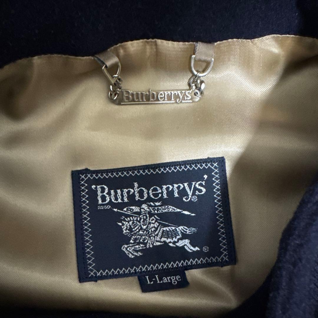 90s Burberrys ウールジャケット バリトンジャケット ネイビー