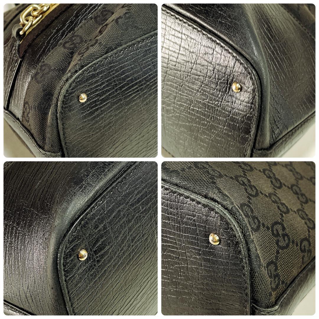 GUCCI トートバッグ シェリーライン ホースビット GG柄 A4収納