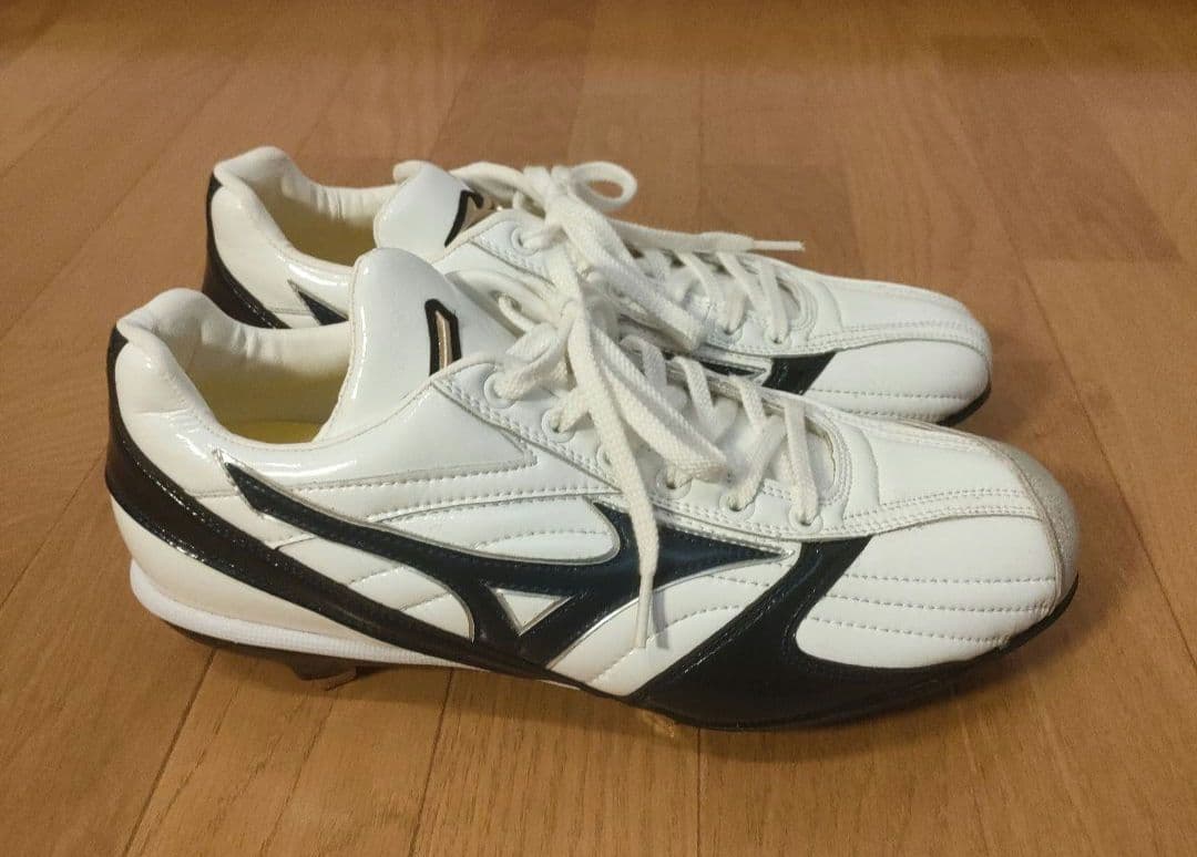 MIZUNO ミズノ グローバルエリート 野球 スパイク 26.5cm ホワイト