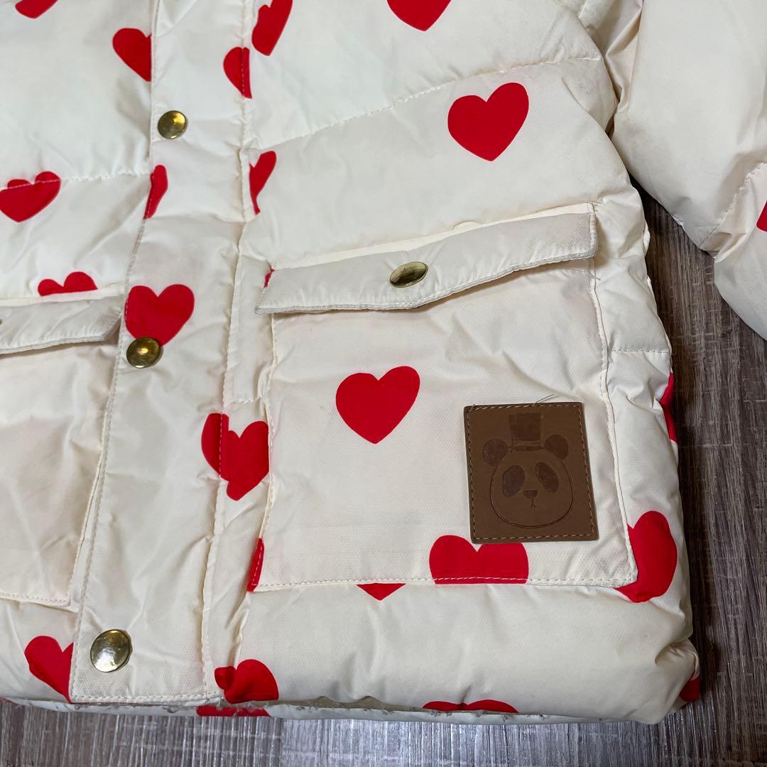 mini rodini heart パフジャケット