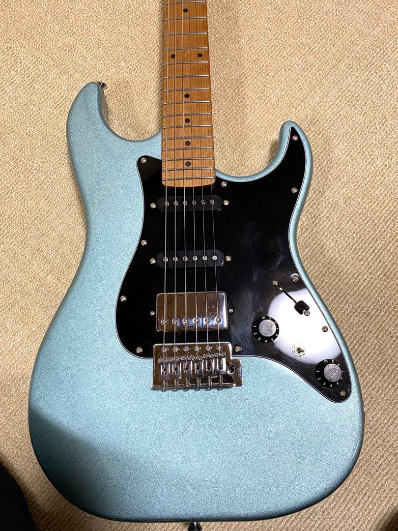 Bacchus GS-2DX RSM/M アイスブルー マルチエフェクター付き