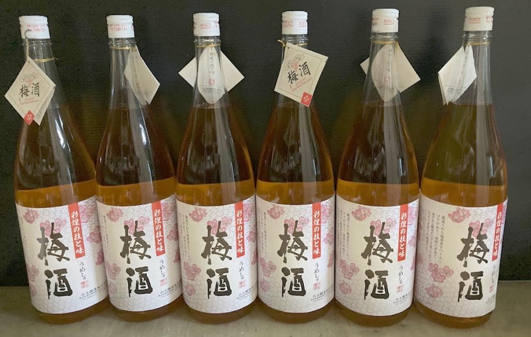 [12/14 出品終了][送料込] さつまの梅酒 1800ml×6本