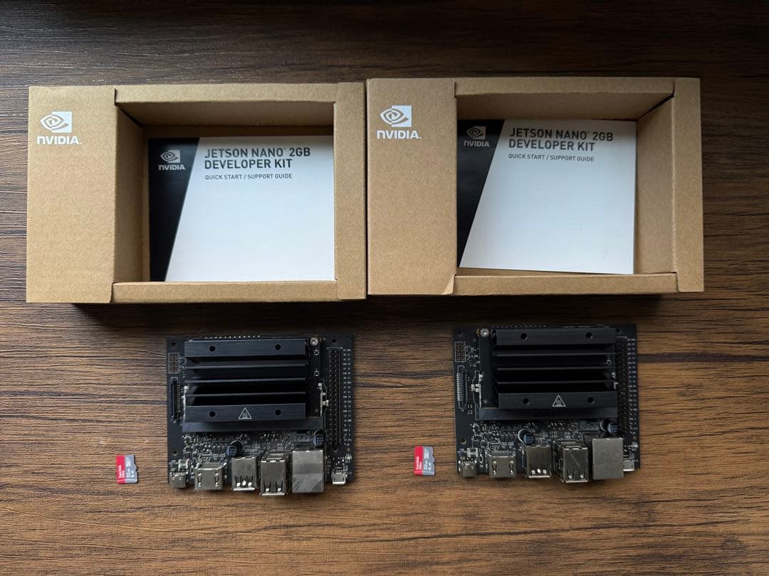 NVIDIA Jetson Nano 2GB 開発キット 2個セット