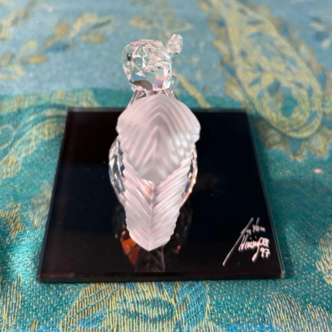 【Swarovski】スワロフスキー 1997年 10周年記念作品 リス