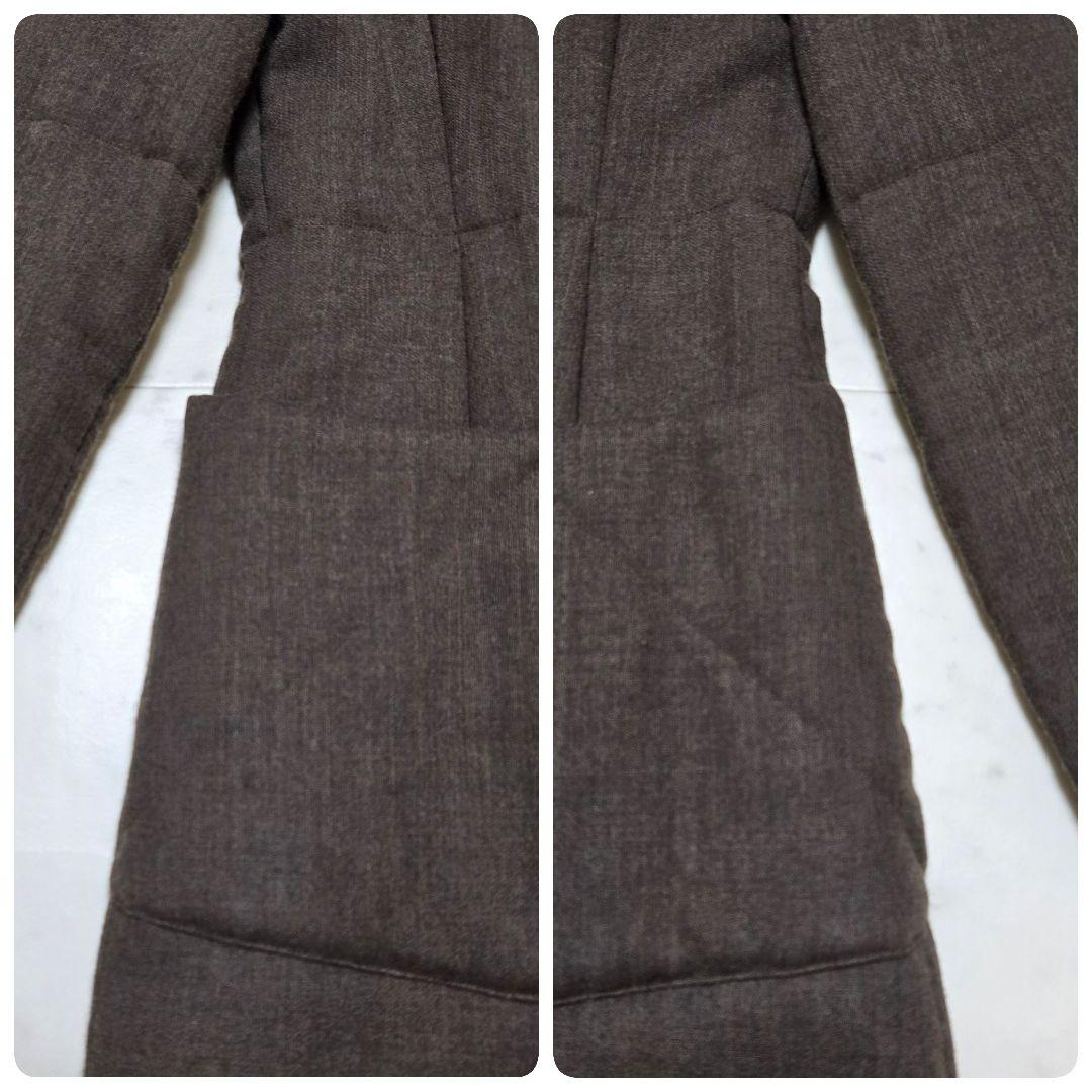 美品 Plantation プランテーション ウール 中綿コート リバーシブル