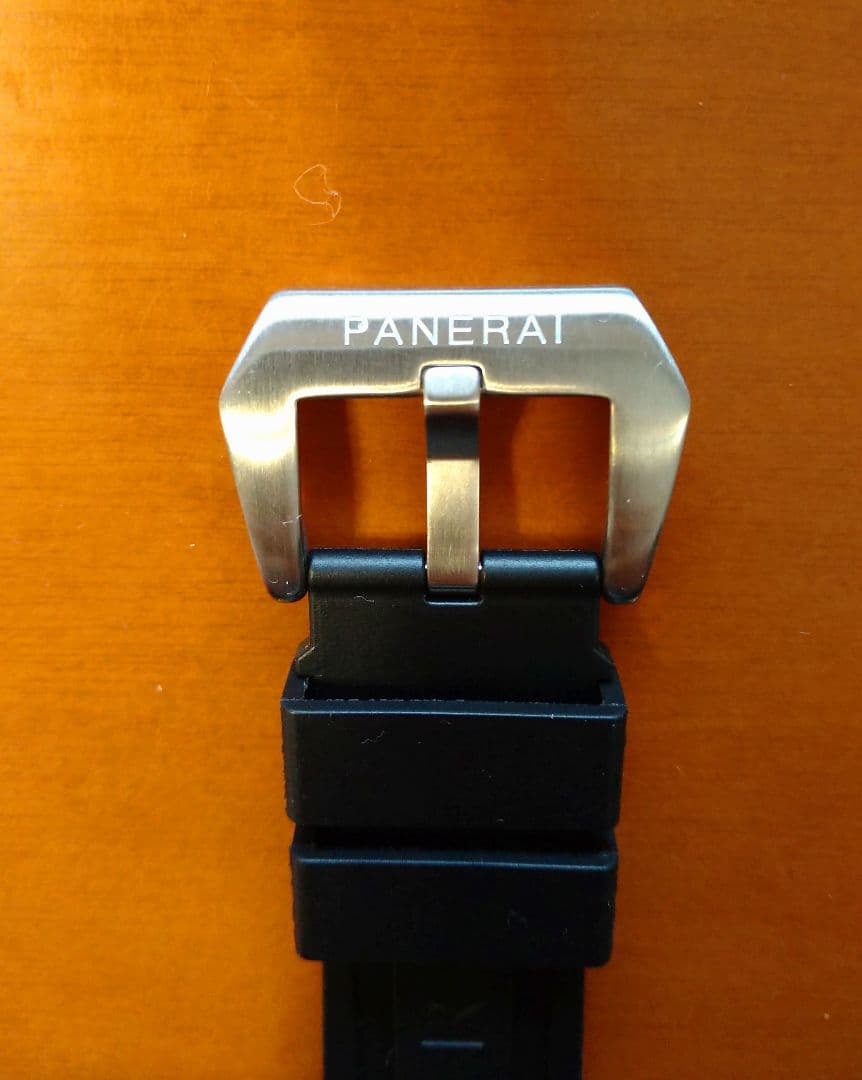 u*a様 【OFFICINE PANERAI】 44m用／ラバーベルト／ブラック